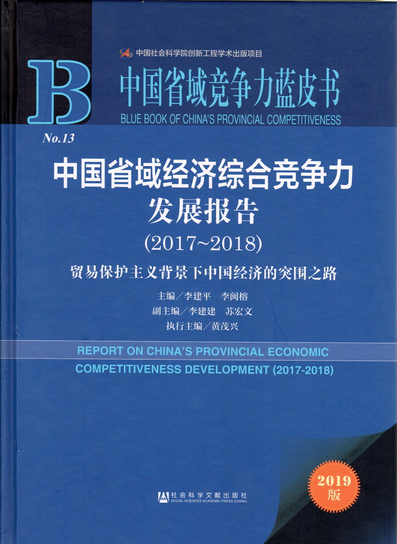 国产的三级片靠逼的逼的逼毛改电脑播放中国省域经济综合竞争力发展报告（2017-2018）